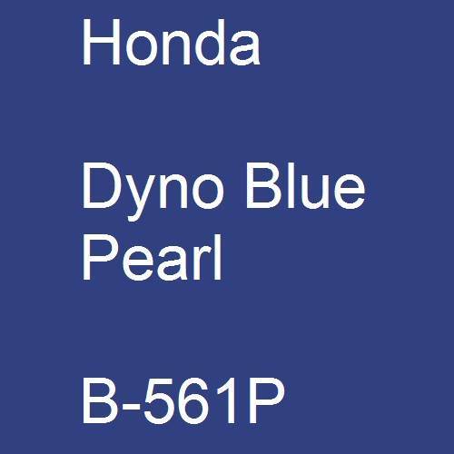 Honda, Dyno Blue Pearl, B-561P.